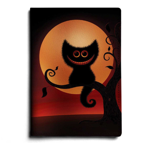 Обложка для автодокументов, AUT1 «Кот на ветке»