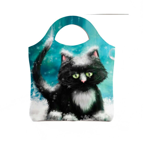 Сумка тоут BAG4 «Snow cat»