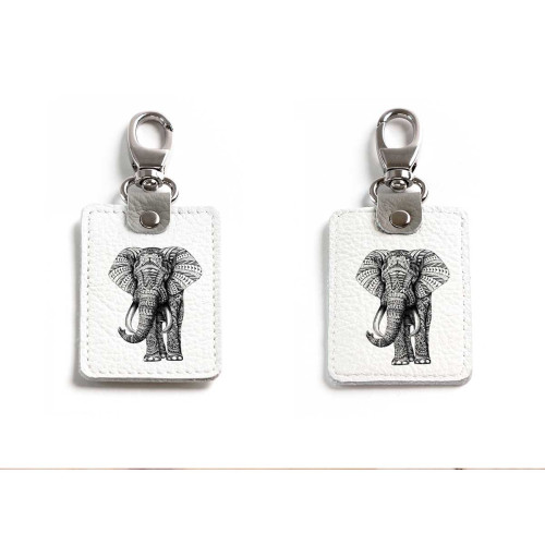 Брелок (Прямоугольный ) TRI1 «Elephant»