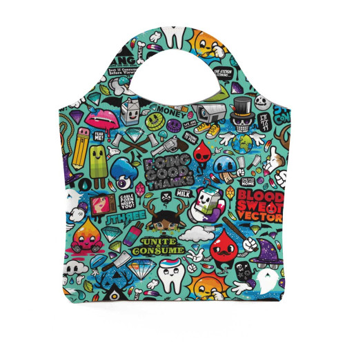 Сумка тоут BAG4 «Colored drawings»