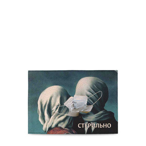 Обложка для паспорта, PAS5 «Любовники Рене Магритт»