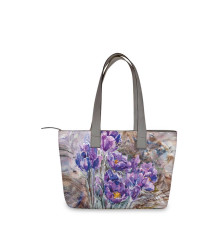 Сумка тоут, BAG2 «На опушке расцвела сон-трава»