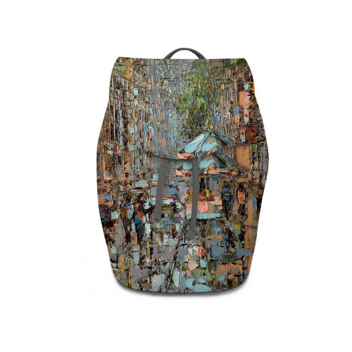 Рюкзак BKP5 «Летний день на петербургской улице»