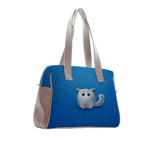 Сумка на плечо BAG5 «Snow leopard»