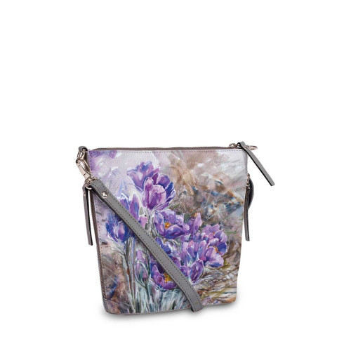 Сумка кросс-боди BAG8 «На опушке расцвела сон-трава»