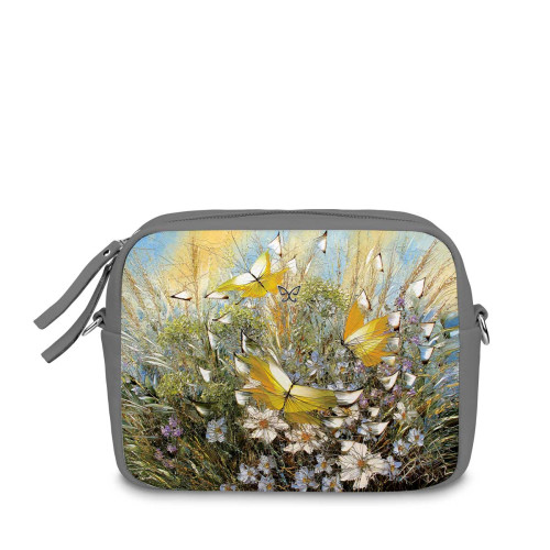 Сумка кросс-боди BG47 «Полет над цветами и травами»