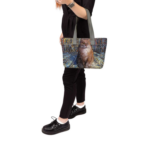 Сумка тоут, BAG2 «Рыжий кот»