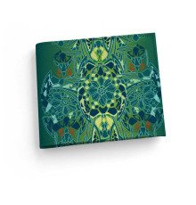 Обложка для зачетной книжки ZTK1 «Мозаичные цветы»