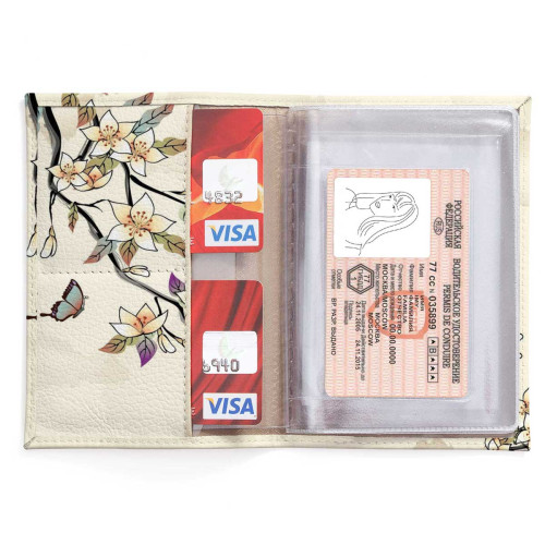 Обложка для автодокументов, AUT2 «Бабочка 5»