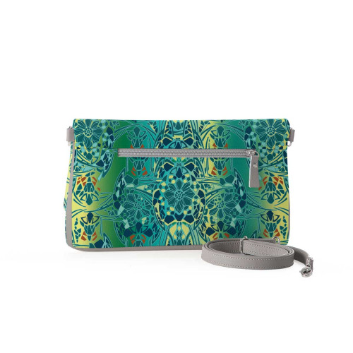 Клатч, кросс-боди KHL3 «Мозаика оливковая»