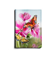Обложка для паспорта, PAS1 «Бабочки большие»