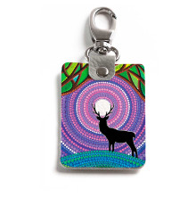 Брелок (Прямоугольный ) TRI1 «Tree moon»