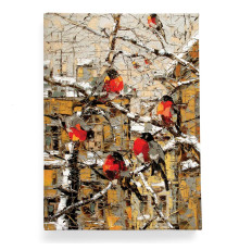 Обложка для паспорта, PAS2 «Снегири»