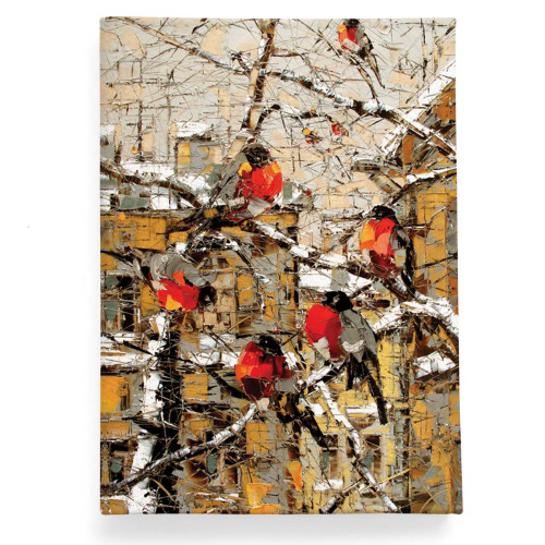 Обложка для паспорта, PAS2 «Снегири»