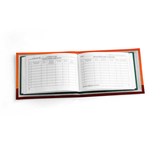 Обложка для зачетной книжки ZTK1 «Слоны оранжевые»