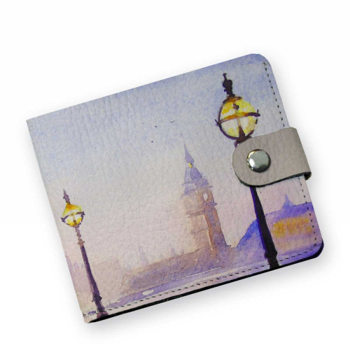 Кошелек мини PRS8 «Лондон после дождя»