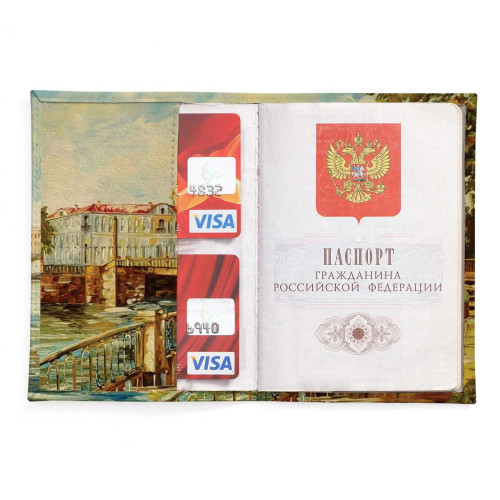 Обложка для паспорта, PAS2 «Никольский собор »