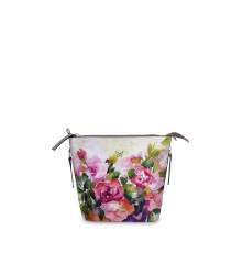 Сумка кросс-боди BAG8 «Watercolor flowers in vase»