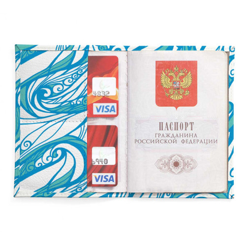 Обложка для паспорта, PAS2 «Волны»