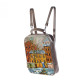 Рюкзак BKP1 «Дерево и желтый домик ранней весной»