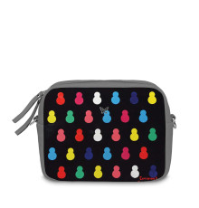 Сумка кросс-боди BG47 «Черные матрешки»