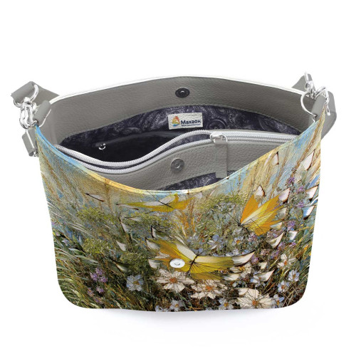 Сумка на плечо BG12 «Полет над цветами и травами»
