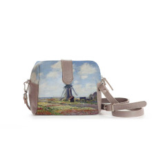Сумка кросс-боди BAG6 «Claude Monet Tulip Field and windmill»