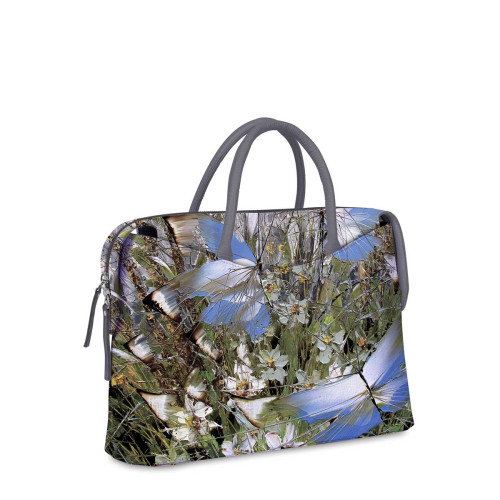 Сумка на руку, BA01 «Бабочки над цветами и травами»