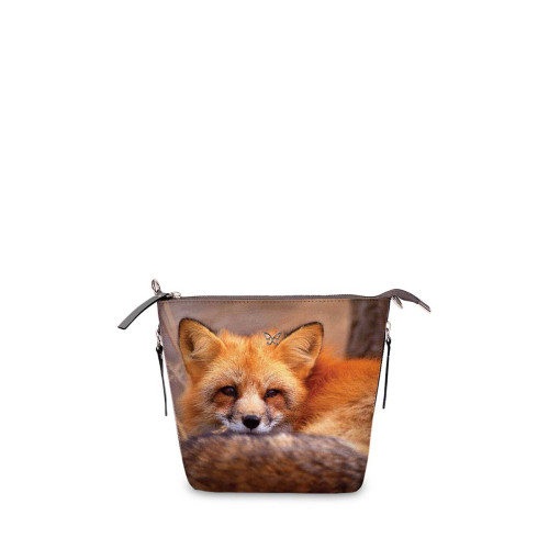 Сумка кросс-боди BAG8 «Лиса горизонтальная»
