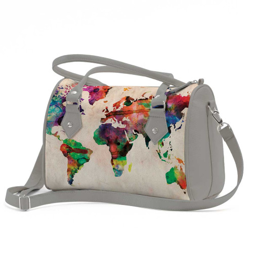 Сумка на руку BG13 «World map»
