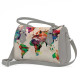 Сумка на руку BG13 «World map»