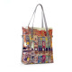 Сумка тоут BAG9 «The city watercolor»