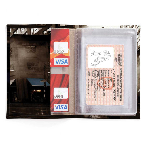 Обложка для автодокументов, AUT2 «Rain man»