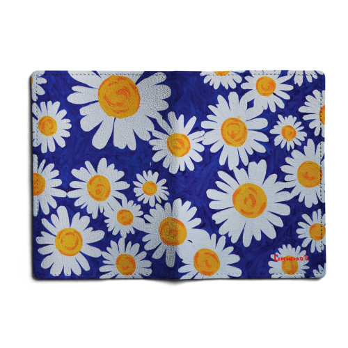 Обложка для паспорта, PAS1 «Ромашки»