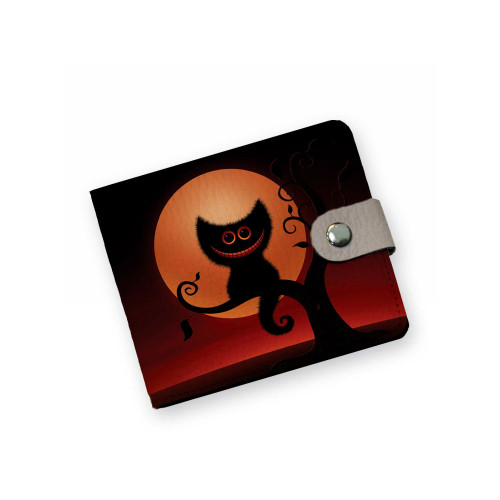 Кошелек мини PRS8 «Кот на ветке»