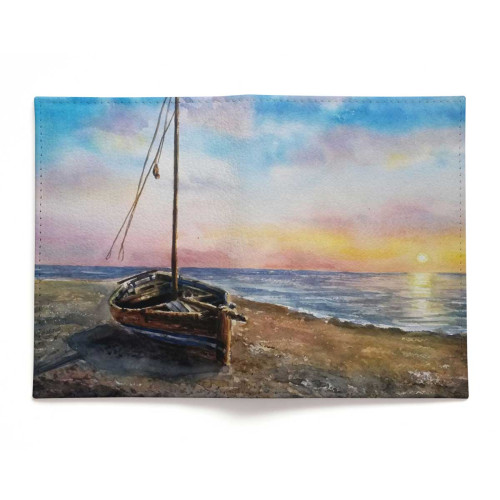 Обложка для паспорта, PAS2 «Морской рассвет »