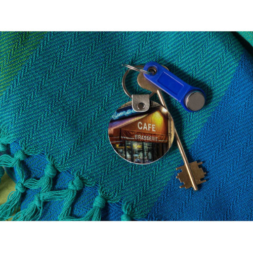 Брелок (Круглый) TRI4 «Café»