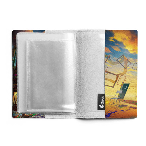 Обложка для автодокументов, AUT1 «Мальчик и велосипед»