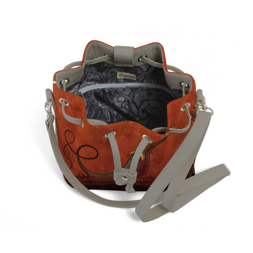 Сумка на плечо BG16 «Барышня и дракон»