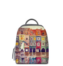 Рюкзак BK22 «The city watercolor»