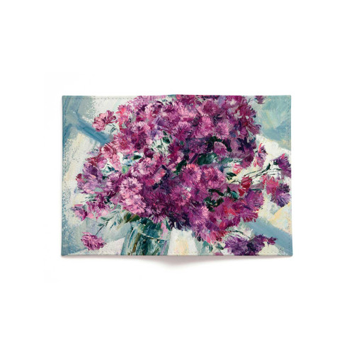 Обложка для автодокументов, AUT2 «Хризантемки»