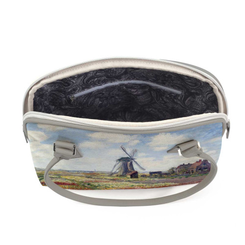 Сумка на плечо BG11 «Claude Monet Tulip Field and windmill»