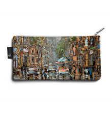 Косметичка small KOS1 «Летний день на петербургской улице»