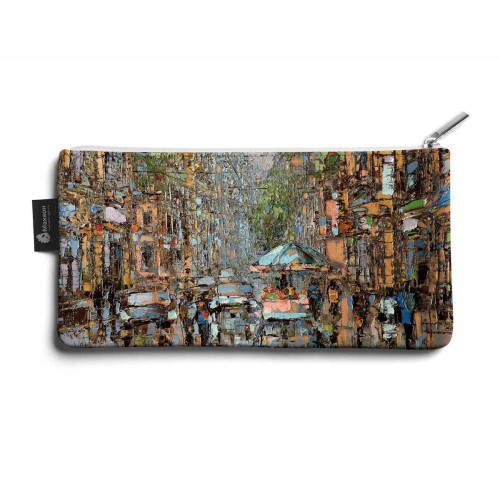 Косметичка small KOS1 «Летний день на петербургской улице»