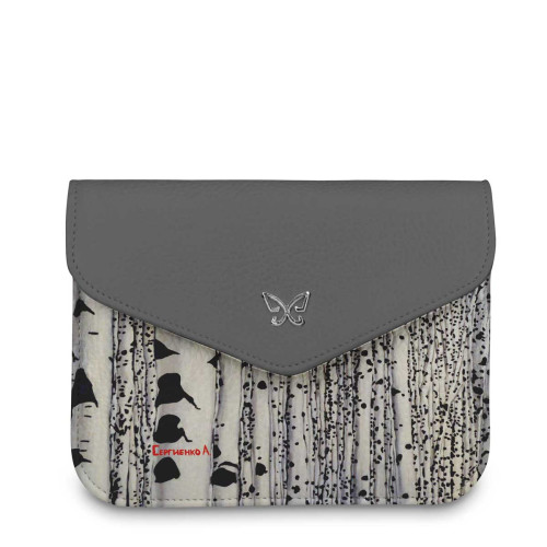 Сумка кросс-боди BG49 «Березы»