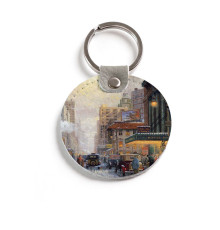 Брелок (Круглый) TRI4 «New York 20 Century»
