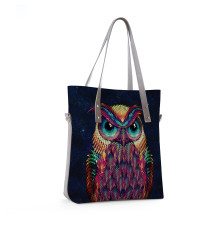 Сумка тоут BAG9 «Owl color»