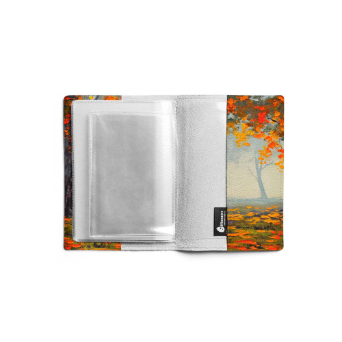 Обложка для паспорта, PAS1 «Autumn bench»