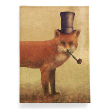 Обложка для автодокументов, AUT2 «Smoke fox»