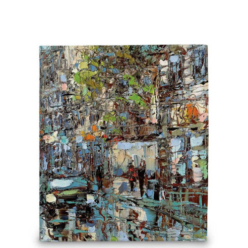 Кошелек мини PR17 «Белые ночи на петербургской улице»